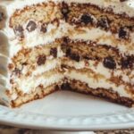 🍰 Torta a strati di cannoli con crema al marsala – sana e con poche calorie