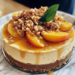 🍑 Cheesecake alla pesca 🍰