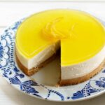 Cheesecake al limone con 450G di formaggio fresco senza cottura