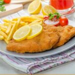 Wiener schnitzel con patatine fritte