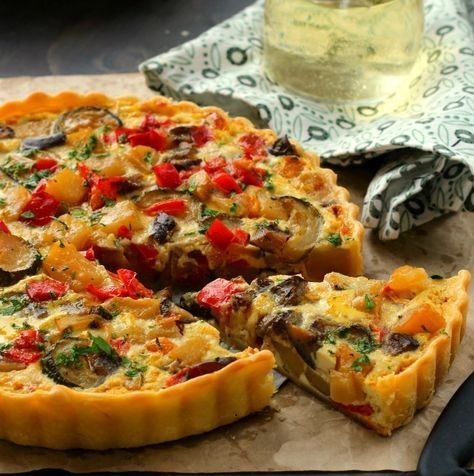 🥔 Quiche salata di patate con verdure – una delizia dalla Francia 🥔