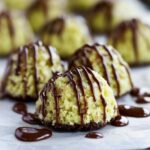 Amaretti al pistacchio di cocco