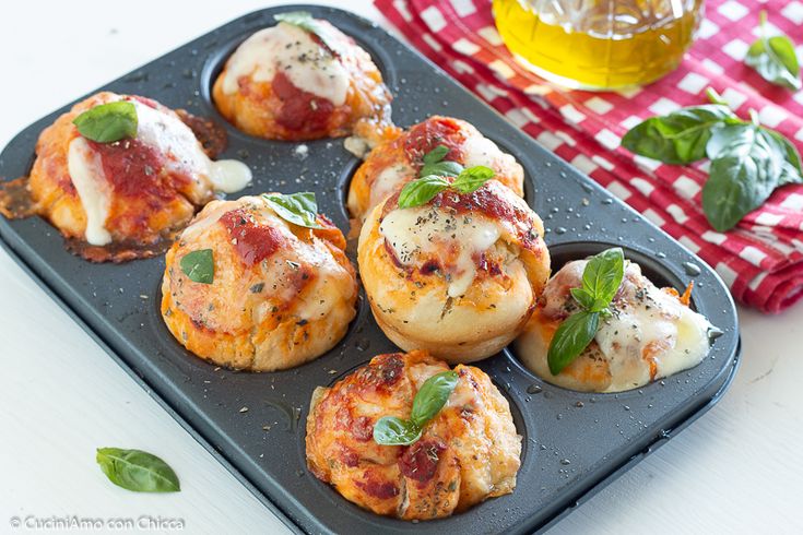 Muffin al prosciutto e formaggio