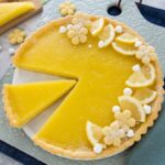 Crostata allo yogurt al limone con 300 g di quark e 650 g di yogurt