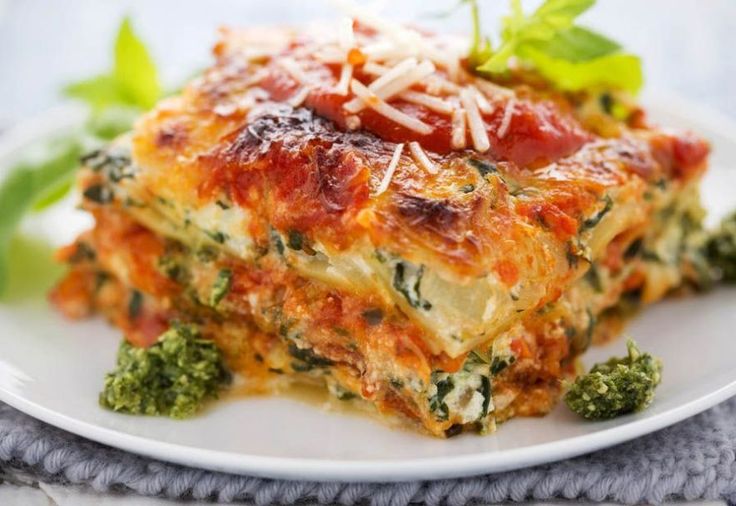 Lasagne agli spinaci