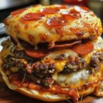 Hamburger di pizza, più buono della pizza