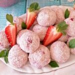 Palline di fragole e cocco – una delizia rinfrescante! 🍓🥥