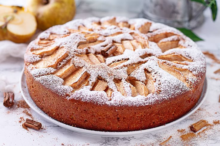 Torta di mele senza burro – succosa e deliziosa!