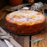 Preparato in 10 minuti Torta di Natale alle mele con panna acida