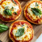 Involtini di pizza con spinaci e feta