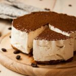 🍰 Cheesecake al tiramisù alle noci – sana e con poche calorie