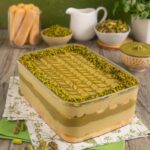 Torta alla crema di pistacchio