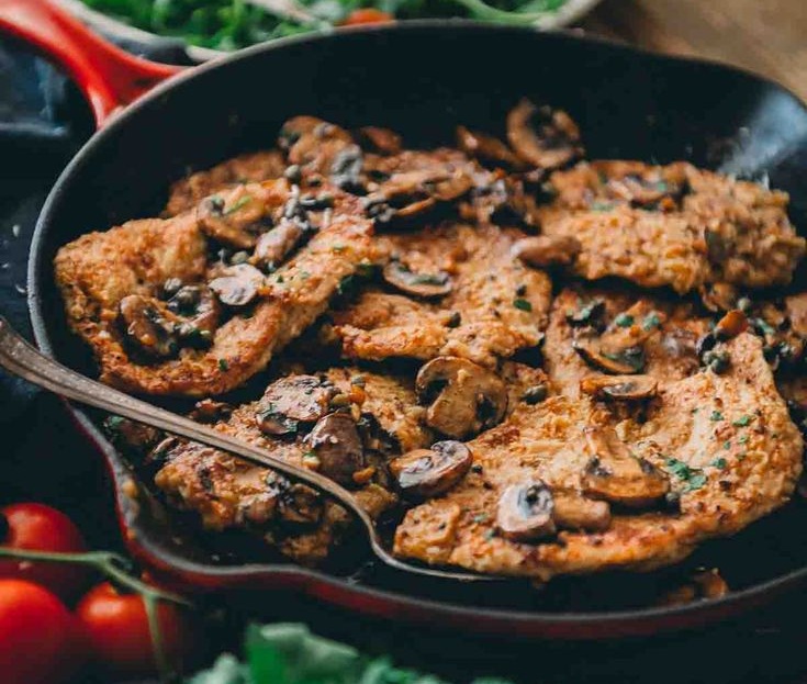 Cotoletta alla cacciatora 🍖🍄