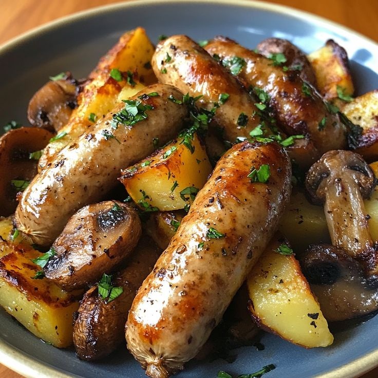 Gulasch di patate con salsicce