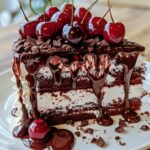 Torta al cioccolato e ciliegie 🍫🍒