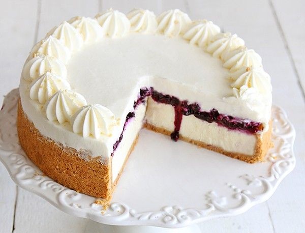 Ricetta: Torta alla vaniglia ripiena di Cheesecake 🍰