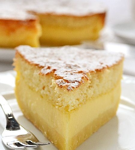 Torta al limone e pesche con cocco e miele